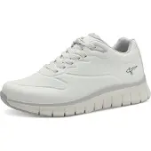 Tamaris Baskets basses gris argenté / blanc