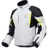 Rukka Shield-R Grey Yellow Motorcycle Textile Jacket Taille 56
