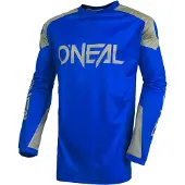 O'Neal Matrix Ridewear Maillot Maillot MX Bleu/Gris S hommes