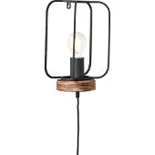 Brilliant Applique Tosh E27 40 W antique/brun