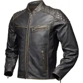 Modeka Veste en cuir Phinix Marron 3XL hommes
