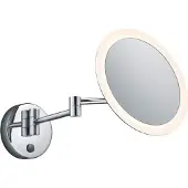 TRIO Miroir cosmétique de salle de bain avec éclairage LED VIEW argenté 282990106