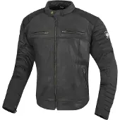 Merlin Blouson en cuir de moto Ridge, noir, S