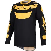 Alpinestars Maillot RACER RIWAY, (jaune/noir, taille S)