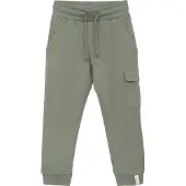 En fant Pantalon vert / blanc cassé