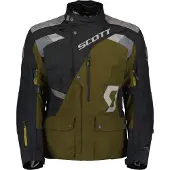 SCOTT Dualraid Dryo, veste textile imperméable ,Marron/Noir ,4XL