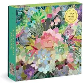 Galison Puzzle Mosaïque de plantes grasses 500 pièces