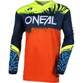 O'Neal Element Shocker Long Sleeve Jersey Orange 16-18 Years Enfants