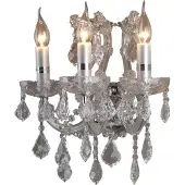 Clayre & Eef Applique 35x21x40 cm Transparent Fer