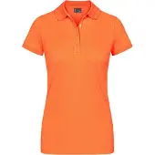Promodoro Polo femme EXCD, orange foncé, M