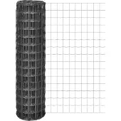 vidaXL Clôture Euro en acier 10 x 1,5 m Gris