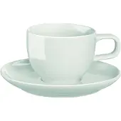 ASA Selection Kolibri Tasse à expresso, avec soucoupe, bol, tasse, tasse à expresso, porcelaine, blanc, 60 ml, 25112250