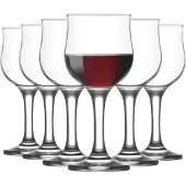LAV Set De 6 Verres à Vin Blanc Nevakar 200ml