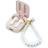 GUESS Écouteurs sans fil TWS à bracelet nacré - rose