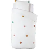 Atmosphera Housse De Couette Coton Blanc 90x190cm