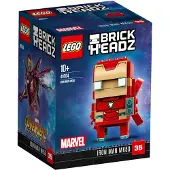 LEGO BrickHeadz Iron Man MK50, 41604, personnage des Avengers à construire