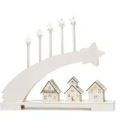 Konstsmide Silhouette en bois à LED, "Comète"
