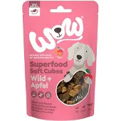 WOW! WOW ! Cubes mous - Gibier & Pomme - 150 g
