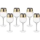 Excellent houseware PRECIOSA verres à vin, 380 ml, 6 pcs