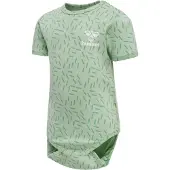Hummel Barboteuse / body bleu / vert
