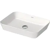 Duravit Vasque à poser CAPE COD o ÜL o HLB 550x400mm blanc satiné (400 mm, 550 mm)
