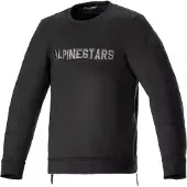 Alpinestars Pullover Legit Crew Black Cool Gray, Taille: XL