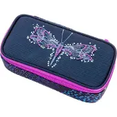 Tenneco Walker trousse à crayons Fame 2.0 Pencil Box Magic Dragonfly violet foncé