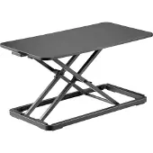 VDD Gaming - Bureau assis-debout réglable en hauteur - Noir- 60x30cm