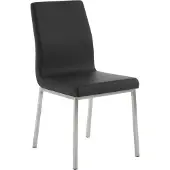 Lomadox Chaise de salle à manger Colmar noir
