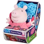 Bandai Peluche pyjama avec lumière et berceuse - BANDAI - - Peluche douce et câline avec sac de couchage