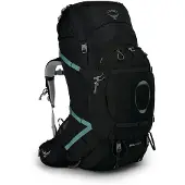 Osprey - Sac à dos de trekking - Ariel Plus 85 Black pour Femme - Taille XS/S - Noir