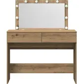 vidaXL Coiffeuse Artisan-Chêne 100 x 40 x 120 cm Bois composite