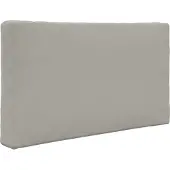 vidaXL Coussin de canapé d'extérieur 2 pcs Gris Polyester