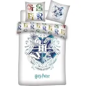 Carbotex Harry Potter - Parure De Lit 200x200cm - Hogwarts W. '100% Coton