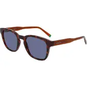 Lacoste Lunettes de soleil L6026S N, couleur havane, modèle pour hommes, dimensions : 51/20/145