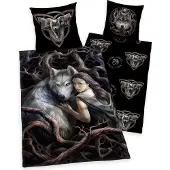 Herding Anne Stokes Wolfs Sheet Set 135x200 Cm Multicolore