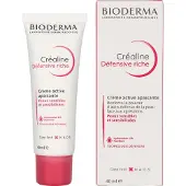 Bioderma Créaline Émulsion Apaisante Défensive Riche Crème Apaisante Active 40 ml