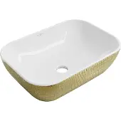 Mexen Lavabo RITA structure or blanc 45 cm