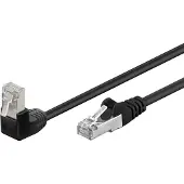Goobay Câble F/UTP Cat 5e coudé -