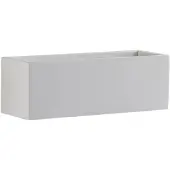 LINDBY Applique Murale , Santino, dimmable, Blanc, Salon / séjour, Plâtre / argile, Moderne