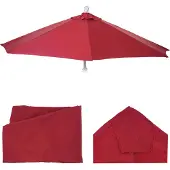 Mendler Toile de rechange pour parasol demi-rond Lorca