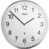 Mebus 19411 Wall Clock Argenté