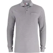Clique Basic Polo LS Pocket