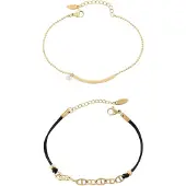 Faina Bracelet or / noir