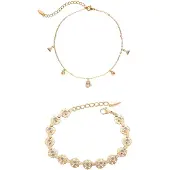 Faina Bracelet or / transparent