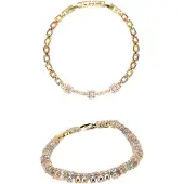 Faina Bracelet or / or rose / argent