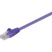Goobay patch cable Cat 5 U/UTP purple 7,5 m