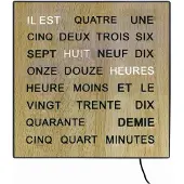 AMS - T1237FR - Horloge murale