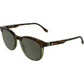 Lacoste Lunettes de Soleil L6073S 52/19/145 Havana/transparent light green Bio inj-g820 MAN L6073S