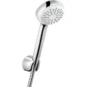 Kludi Set de douche pour baignoire LOGO 1S m Logo Douchette à main 1S DN 15 chr (1 Type de jet, 23 l/min)